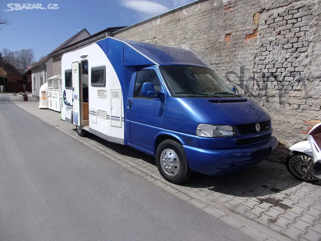 Volkswagen Transporter 2.5 TDI,obytný Hobby,TOP